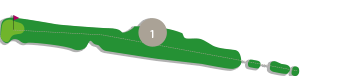 Parcours trou 1