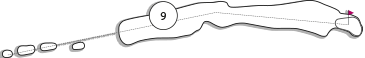 Parcours trou 9